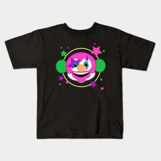 Clown Monkey Confetti Kids T-Shirt